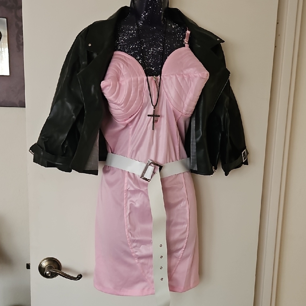 Fever Pink Rocker Diva Outfit - Picture 2 of 9